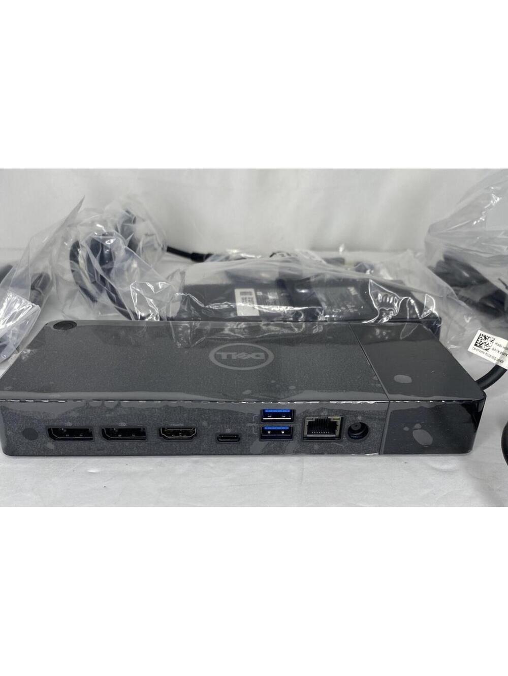 Dell WD19S Docking Station w/ OEM 180w AC Adapter + USB 3.0 + DP Cables